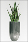 Preview: Palermo Elegance, Vase Durchmesser 35 x 60 cm Blattsilber