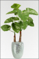 Preview: Alocasia Calidora kuenstliche Zimmerpflanze ca. 100 cm
