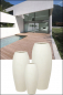 Preview: Polystone Serie Del Garda, Vase 120 cm creme