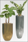 Preview: Palermo Elegance, Vase Durchmesser 50 x 60 cm Blattsilber