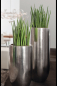 Mobile Preview: Palermo Elegance, Vase Durchmesser 50 x 90 cm in Blattsilber