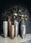 Mobile Preview: Salerno Vase bronze, 30 x 80 cm