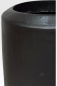Preview: Salerno Vase schwarz, 32 x 120 cm