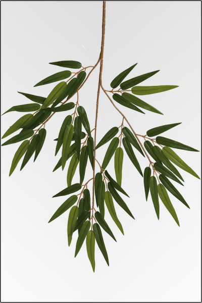 Bambus Zweig kuenstlich ca. 65 cm gruen