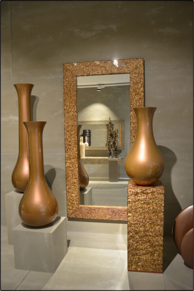 Imola Vase 157 cm, champagner