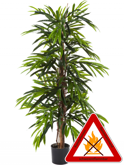 Longivoliabaum künstlich ca. 210 cm. permanent schwerentflammbar