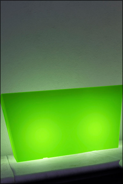 Montserrat Light Gefaess ca. 80x40x42 cm in verschiedenen transparenten Farben