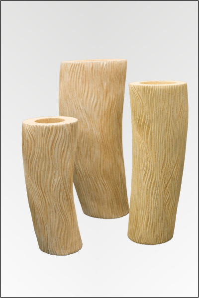 Ponza Vasen SET ca. 90, 110 und 125 cm in verschiedenen Farben