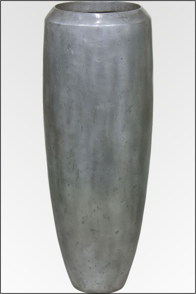 Salerno Vase antik/aluminium,30 x 80 cm