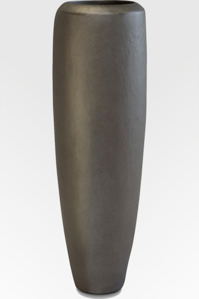 Salerno Vase anthrazit, 31 x 100 cm.