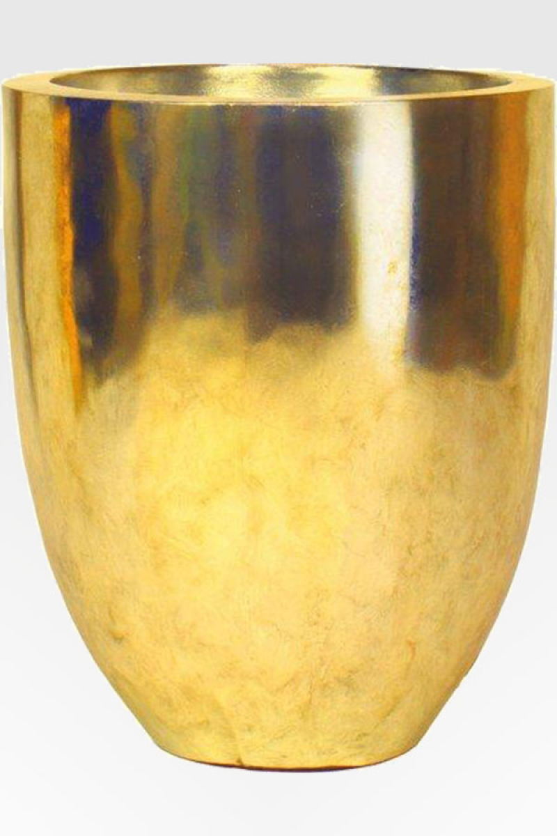 Palermo Elegance, Vase Durchmesser 50 x 60 cm Blattgold