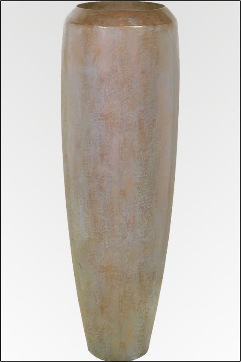 Salerno Vase antik/bronze, 31 x 100 cm.