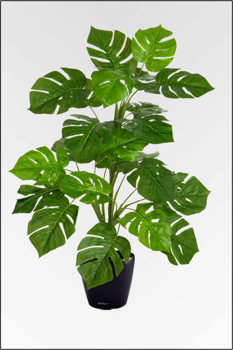 Splitphilodendron künstliche Zimmerpflanze ca. 90 cm